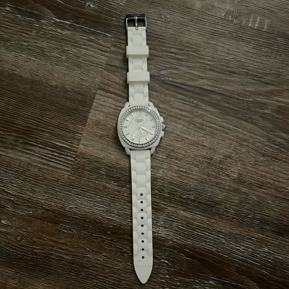 White Coach Watch with grey accents